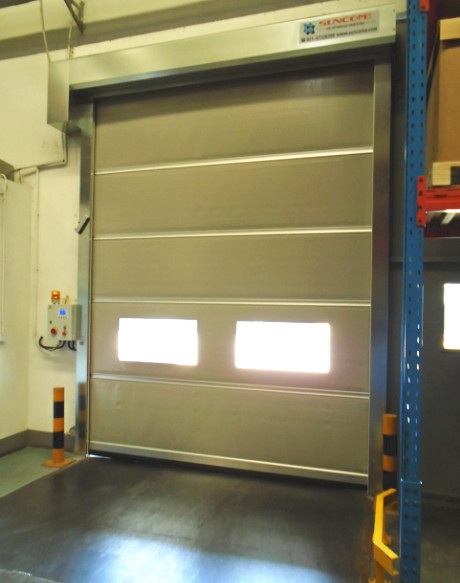 Opening Speed 1.2m/s Industrial High Speed Door , Industrial Roll Up Doors