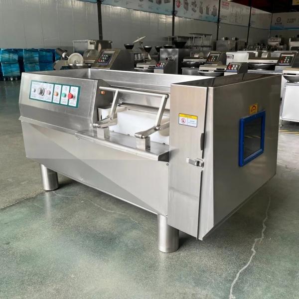 Automatic Grade Customized Hot Meat Cube Dicer for Frozen Meat Pork Beef Cube Cutting