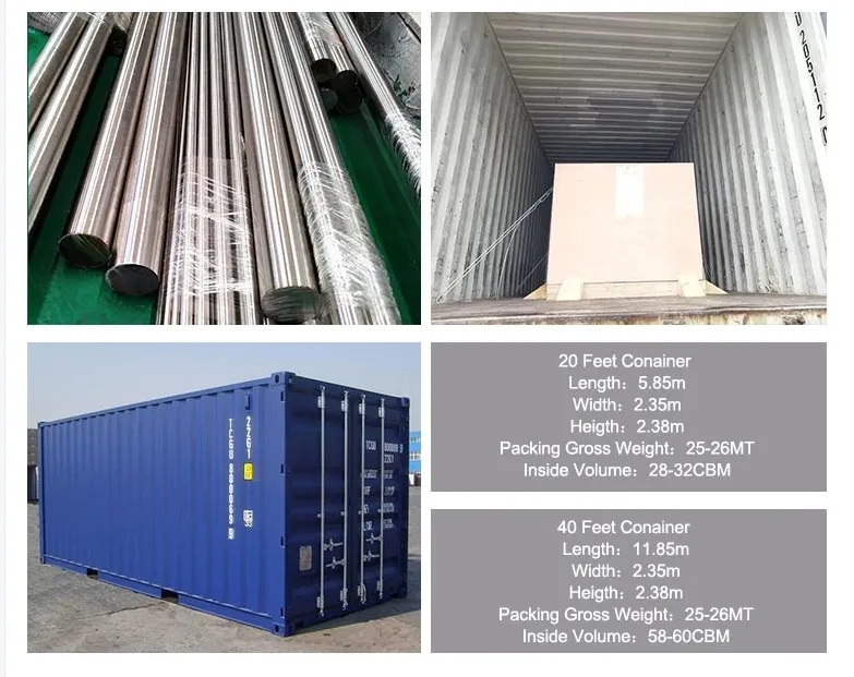 ASTM A276 Barras cuadradas de acero inoxidable 304 laminadas en caliente 100*100mm TP304