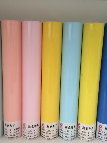Epoxy Polyester Resin Aluminium Powder Coating High Hardness Excellent Adhesion