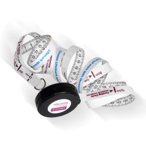 60 Inch 150cm Plastic Retractable Tape Measure With Full Color Print OEM