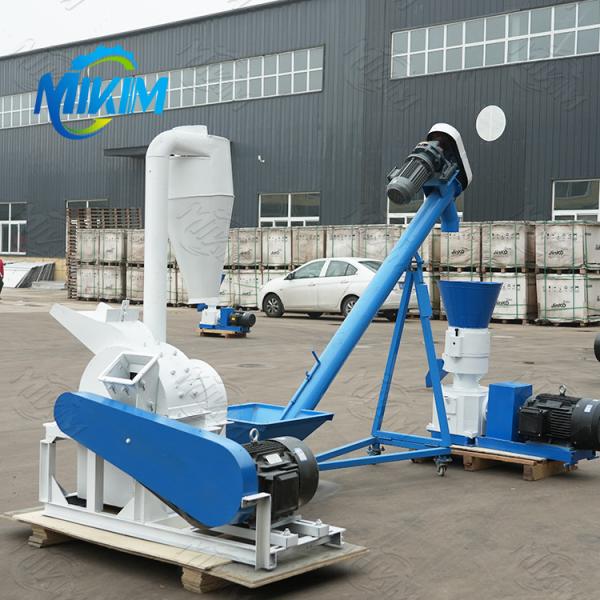 Fully automatic and efficient biomass straw pellet fuel production line Wood Fuel Pellet Press Machine