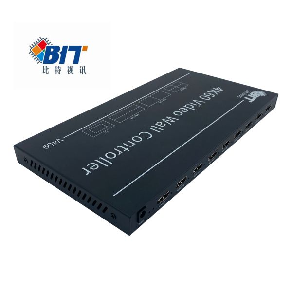 4K60 Video Wall Controller with 9 HDMI Outputs and 3-Year Warranty for Multi-Display Processing