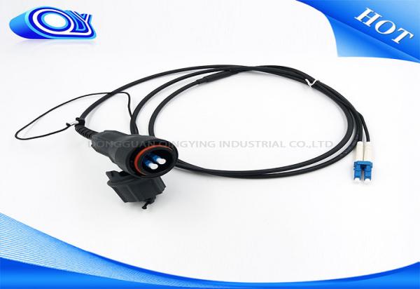 OEM Waterproof Cable Connector FTTA Outdoor / ODVA Optical Fiber Patch Cord