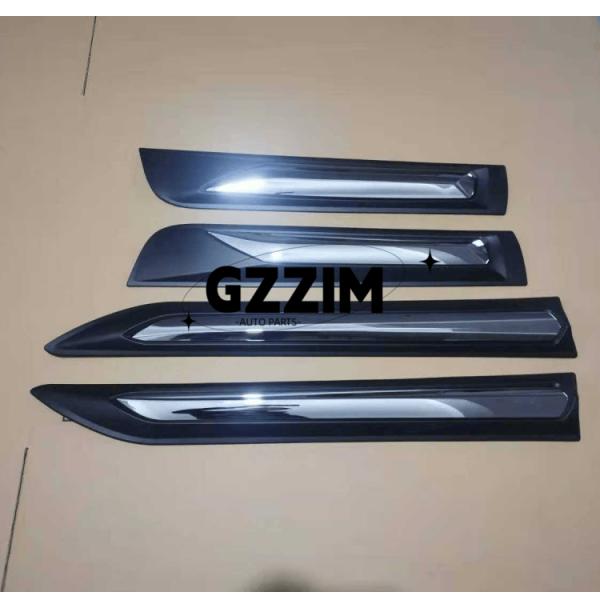 Plastico Refit Puerta Paso Proteger Trim Moldeado Tapa Trim Para Hilux Revo Vigo