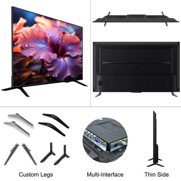 Smart Tv 43 Inches Television 4k 32 40 43 50 65 Inch LED Tv With Android WiFi 45 Inch google Smart Televisions