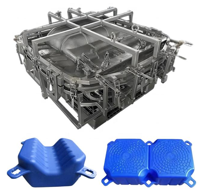 Rotomolded Floating Platform Modular Floating Platform OEM Floating Dock Blocks HDPE Pontoon Modules
