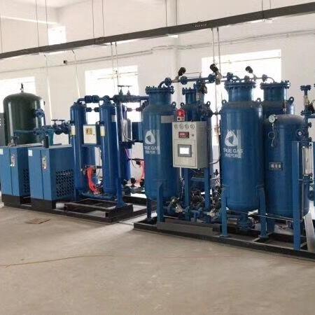 Carbon Steel Industrial Nitrogen Generator For Metallurgy Industry 1 - 2000 Nm3/H