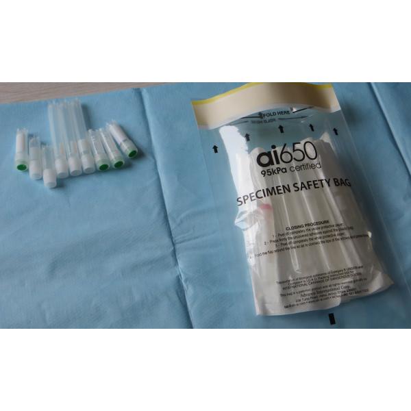 95kPa Biohazard Waste Plastic Bags For Clinical Research