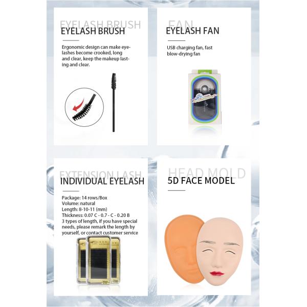 15 PC/sistema L porque C encrespa los instrumentos de extensión profesionales de la pestaña de los accesorios de la extensión de la pestaña