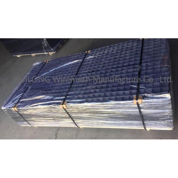 2.5mm Black Welded Wire Mesh Panels Flat Surface For Floor Heating