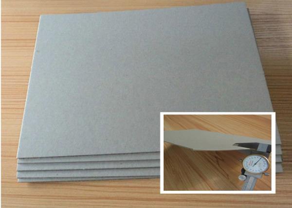 100% Recycled Materials Grey Chipboard Paper Stiff Grey Board For Boxes