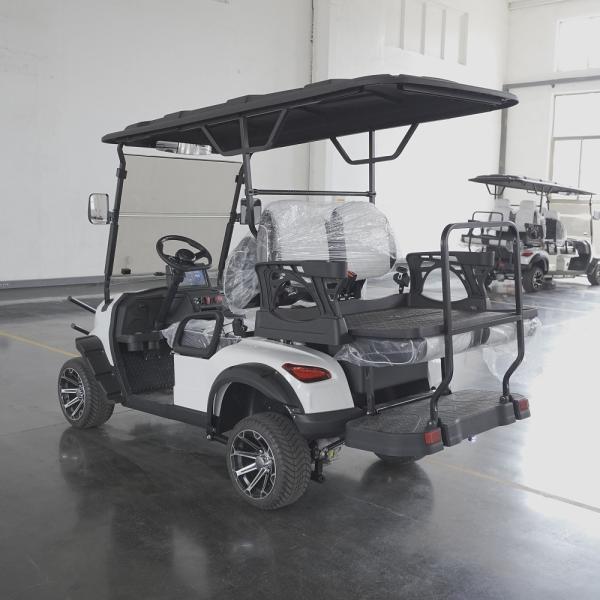 Cargo Transportation Made Easy with ENPOWER Controller Electric Golf Cart 150kg Capacity