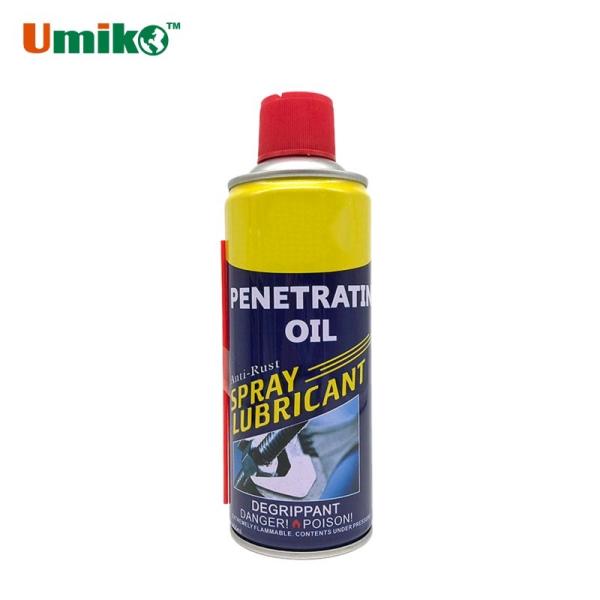 Efficient Loosening Penetrating Oil Spray Lubricant 450ml Car Care Cleaner Rust Prevention