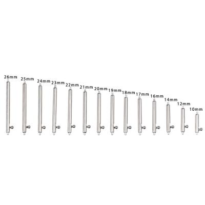 Polished Quick Release Watch Pins , 304 Stainless Steel Spring Bars