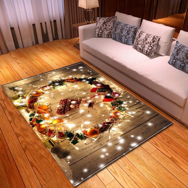 Customized Christmas Living Room Carpet Rug Bedroom Home Area Rugs