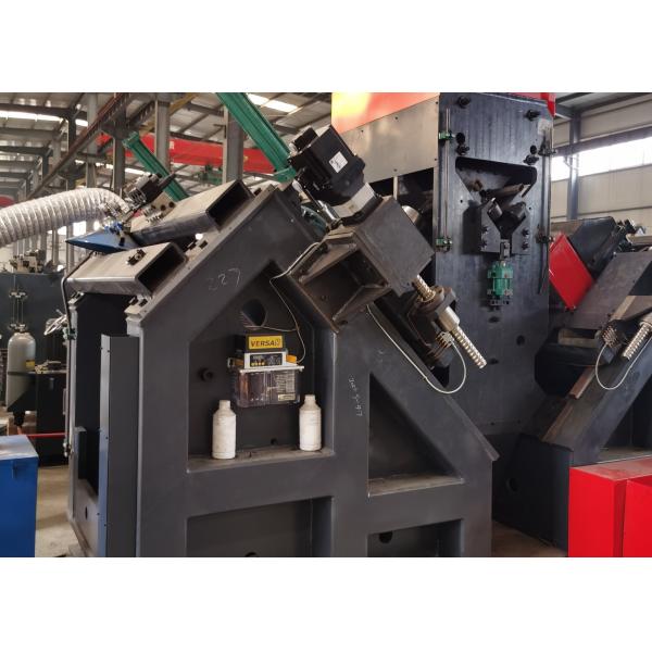 Около 150 кВт Общая мощность Линия сверления и разметки углового профиля с ЧПУ, 9 осей ЧПУ, Гидравлическая станция, Метод воздушного охлаждения