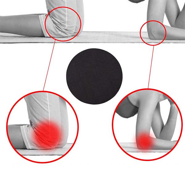 Eco Workout Yoga Knee Pad , TPE Foam Yoga Knee  Cushion