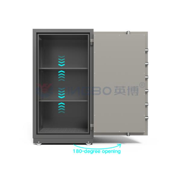 Fire Rating 30-120mins Fire Resistant Safe Box For Documents Money Jewelry H1080mm