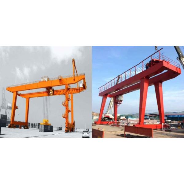 Тип кран портала двойного подъема портала прогона взрывозащищенного электрический для строительной площадки