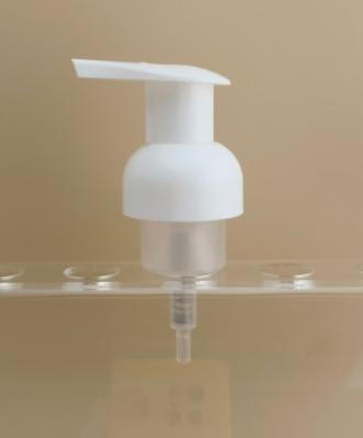 Delicate Design White Plastic Foam Pump for Shampoo Bottles