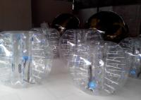 Juguetes inflables al aire libre del diámetro el 1.2m, traje inflable de la bola de la burbuja para los niños