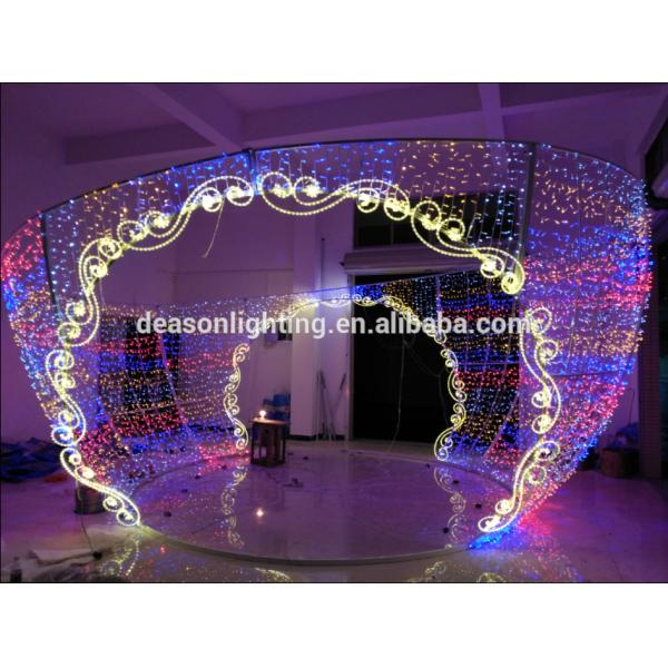 Giant outdoor christmas lights LED big Ball 3D Motif Light