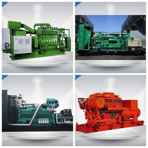 Brushless Natural Gas Generator Sets , Electric starting Natural Gas Generator Sets