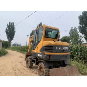 Excavadora Hyundai 60w-9 de alta eficiencia en buen estado