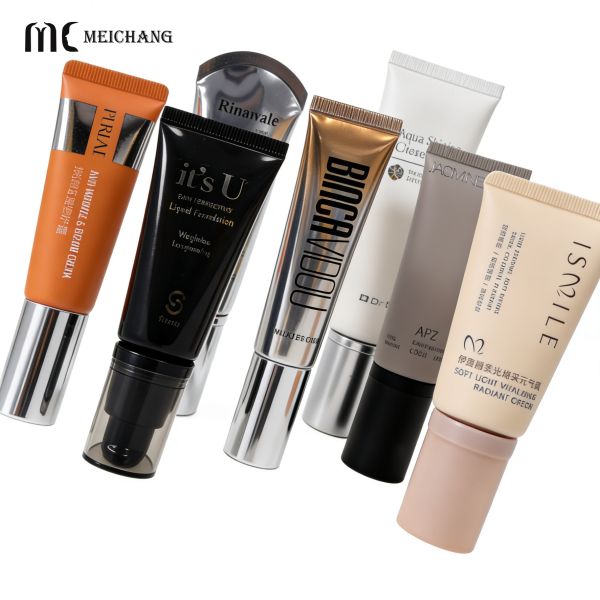 15ml 30ml 50ml 80ml 100ml Airless Freshness-Lock Hand Cream Tube with Pump, Custom Premium Packaging, Leak-Proof Eco Container (MC-707)