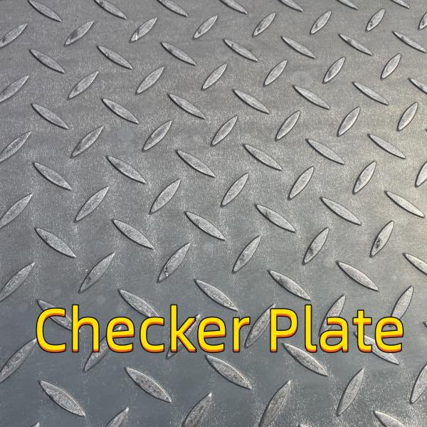 Checker Chequered Plate CHKPL-10x 1219 x 2438 mm Thickness10mm Material Grade ASTM A36