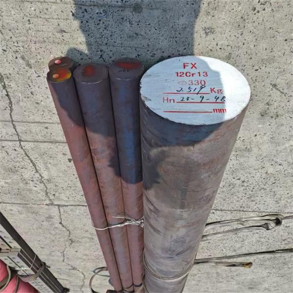 High Strength 410 Stainless Steel Bar Machining 1Cr13 Hot Rolled Solid Steel Bar Diameter 10-500mm