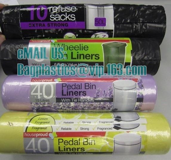 Roll Bags, Bin Liners, Nappy Bags, Nappy Sack, Diaper Bag, Alufix, Rubbish Bag, Garbage Eco Friendly In Low Price Plasti