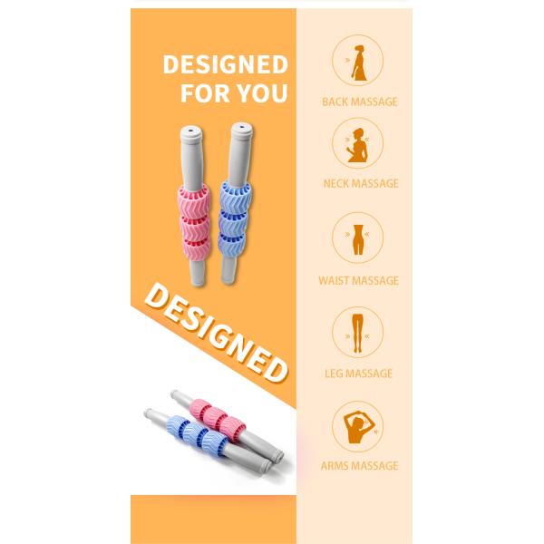 190g EVA Foot Runners Leg Massage Roller Stick For Sore Muscles