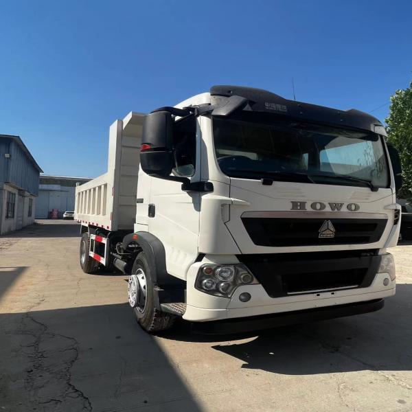 Used Dump Truck Howo T5G Sinotruk Howo 6x4 Tipper 10 Wheeler manual diesel