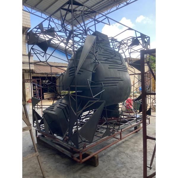 Colorful Balloon Copper Art Sculpture Outdoor Decoration Color Changed
