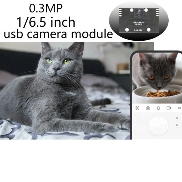 GC0308 Optical Image Sensor Camera Module 300000-Pixel USB Interface Wide-Angle Lens QR Code Recognition Product Category ICs