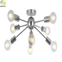 Usado para a luz de teto nórdica do ferro da prata do estilo da venda quente da casa/hotel