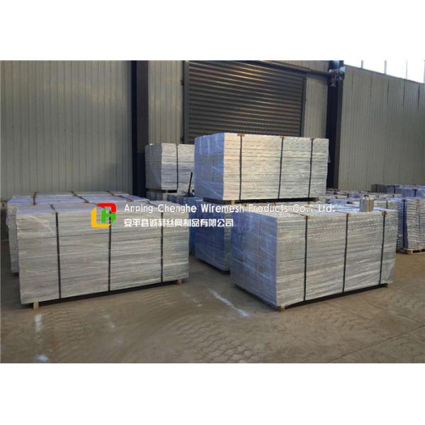House Drain Hot Dipped Galvanized Steel Grating 24 - 200mm Cross Bar Pitch