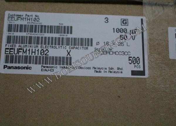 EEU-FM1H102 General Purpose Capacitor 1000uF 50V Aluminum Electrolytic Materials