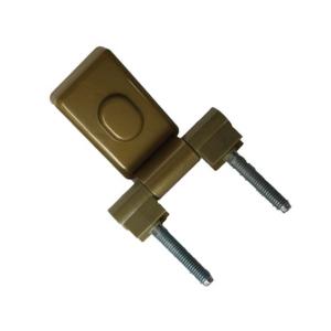 Brown amarelo as dobradiças de porta de 180 graus pulveriza ISO revestido do CE
