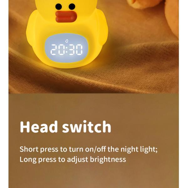 Lâmpada de toque de silicone para crianças