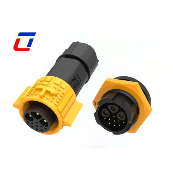 M19 Outdoor Waterproof Connector Manufacturer 3 Pin 9 Pin Gold Plated Quick Connector