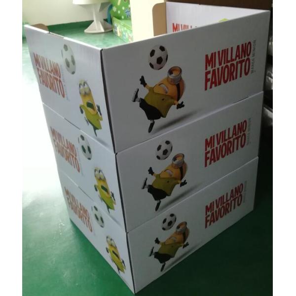 4 цвета CMYK Minion PDQ Картонные подносы для детских бутылок