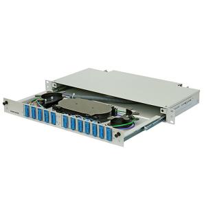 Reasonable Structure MPO Patch Panel , MTP Patch Panel For Telecommunication