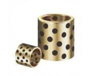 C90800 Tin Bronze Graphite Plugged Bushings CuSn12 for Injection Mold Machinery