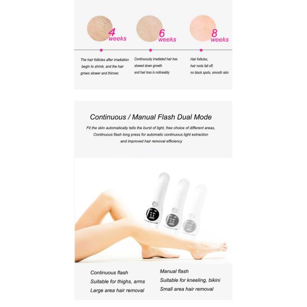 Photon Permanent Hair Removal Laser Machine For Face Bikini Body Home