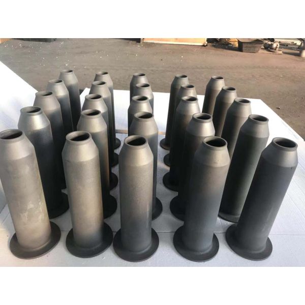 Refractory SIC Ceramic Desulfurization Nozzle Silicon Carbide Ceramic Spiral Tubes Si3N4 Silicon Nitride Spraying Gas Nozzle