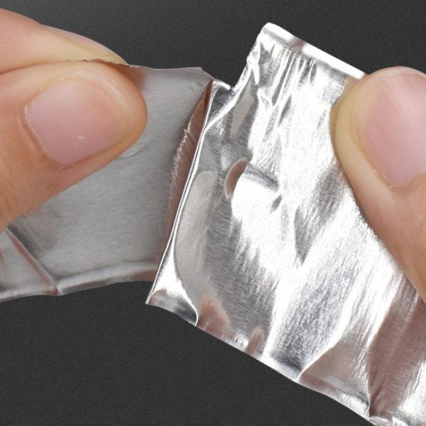 3M 1436 Silver Color Aluminum Foil Tape 75MM X 50M Pipe Sealing Tape