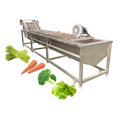 Máquina de lavar de cadeia de malha vegetal de ozono de bolha de tanque duplo para oficinas de reparação de máquinas